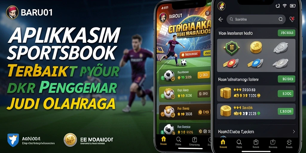 Tampilan interaksi pengguna dalam gameplay Sportsbook BARU01.