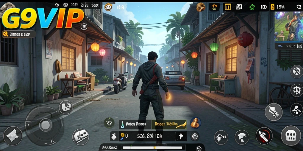 Tangkapan layar G9VIP menunjukkan gameplay simulasi yang mendalam dan interaktif.