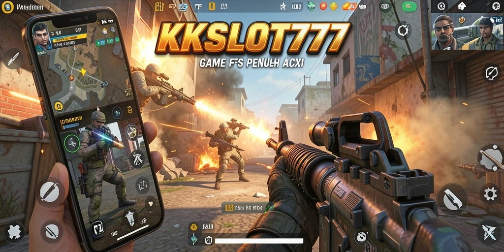 Tampilan gameplay KKSLOT777 yang mendebarkan dan penuh aksi.