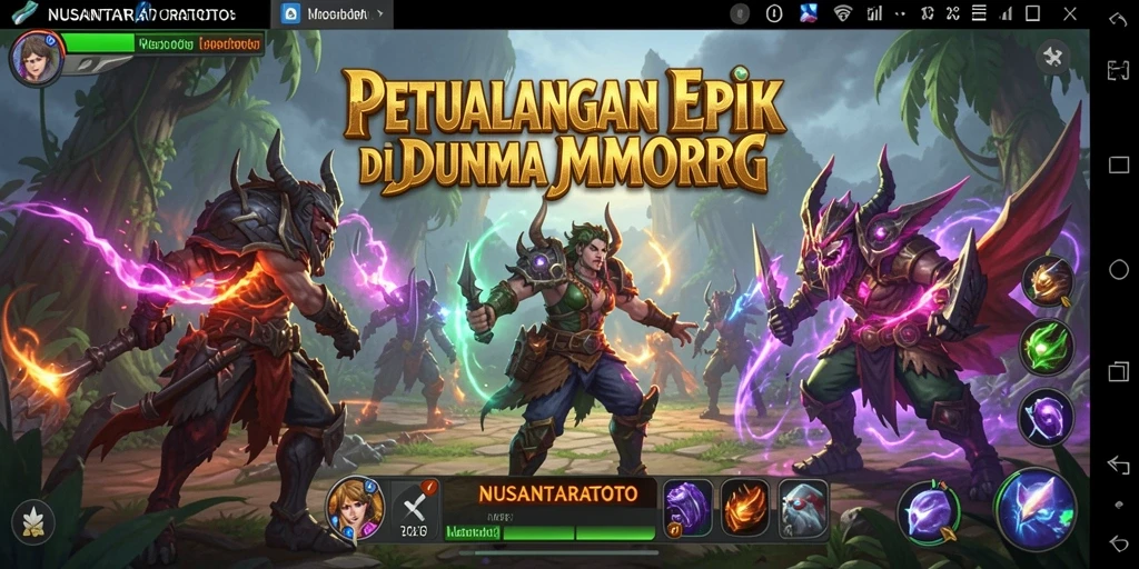 Tangkapan layar menampilkan pertarungan mendebarkan di NUSANTARATOTO.