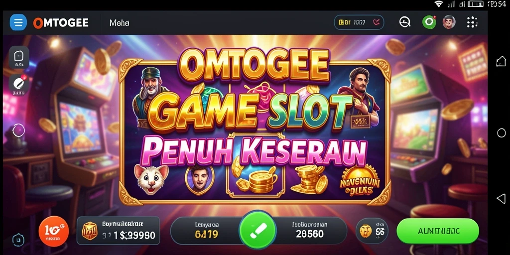 Tampilan gameplay slot menarik dalam OMTOGEL.