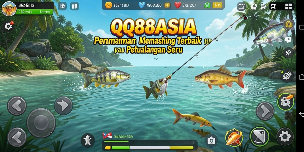 Tangkapan ikan yang berwarna-warni dan gameplay memikat di QQ88ASIA.