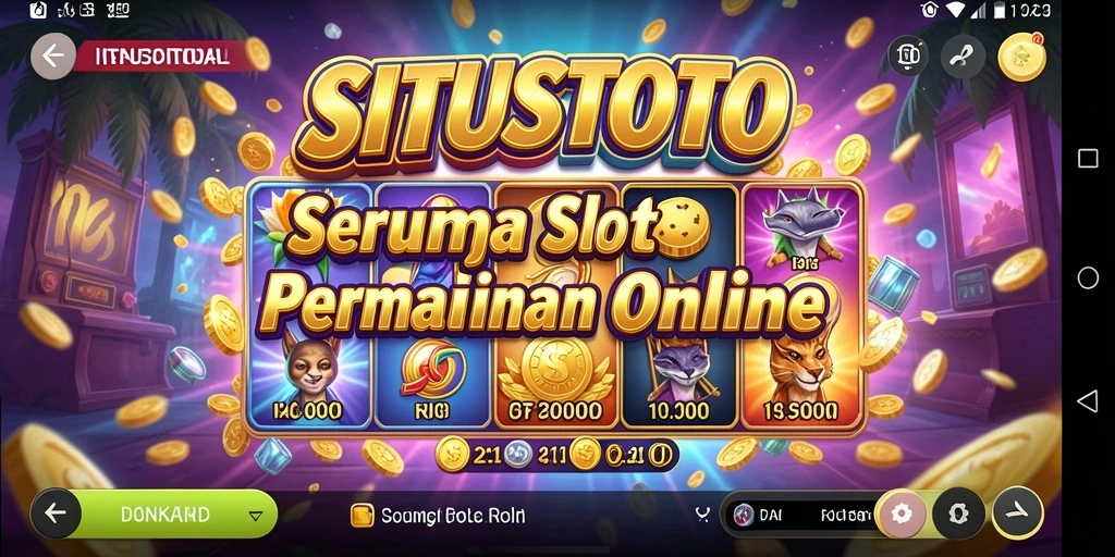 Tampilan gameplay seru dan menarik dari SITUSTOTO.
